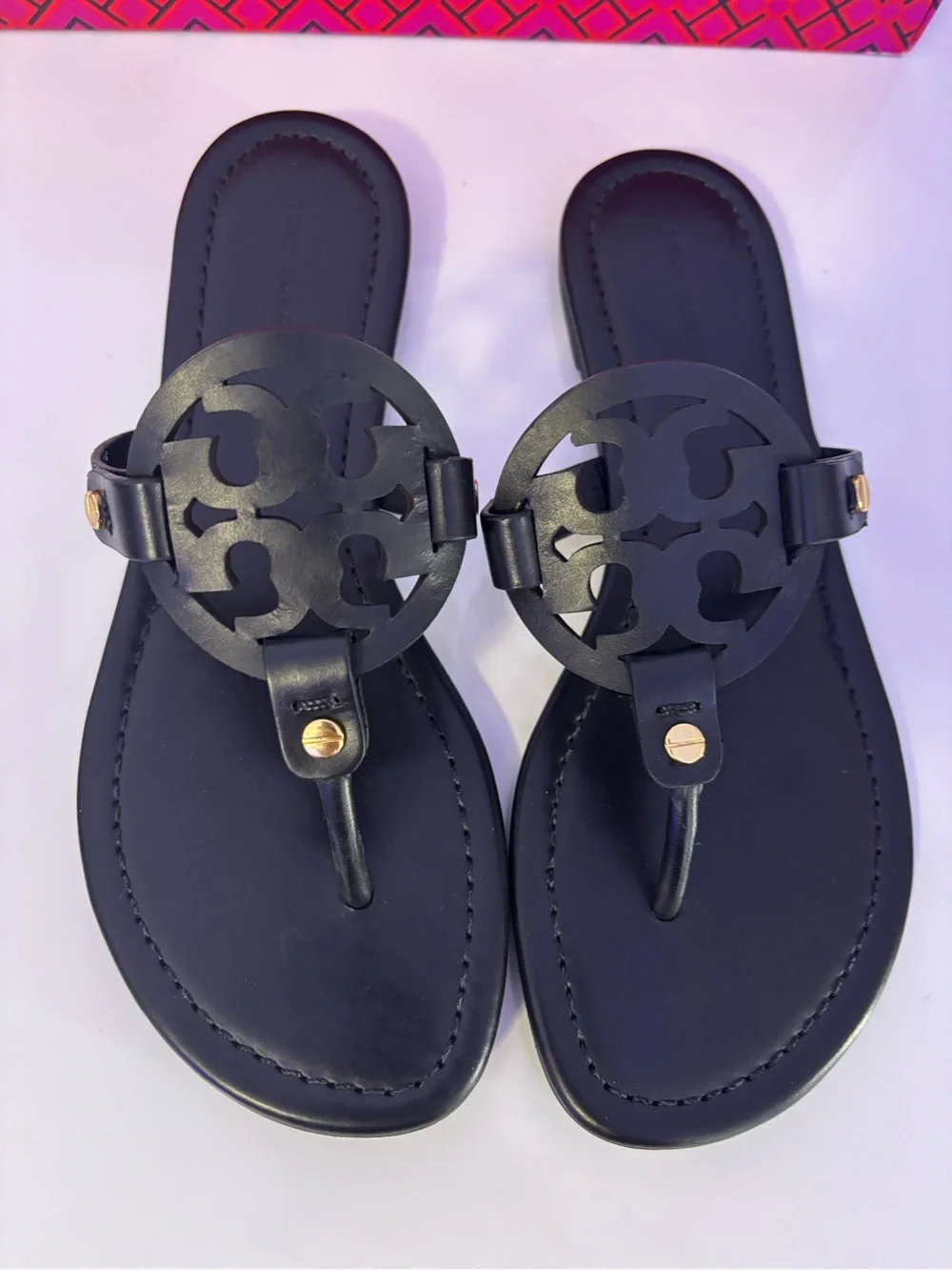 NIB Tory Burch Miller Sandals Size 7